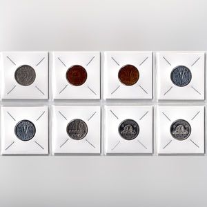 Canada 5 Cent Nickel Starter Set 100 Years Collection Commemoratives King Queen